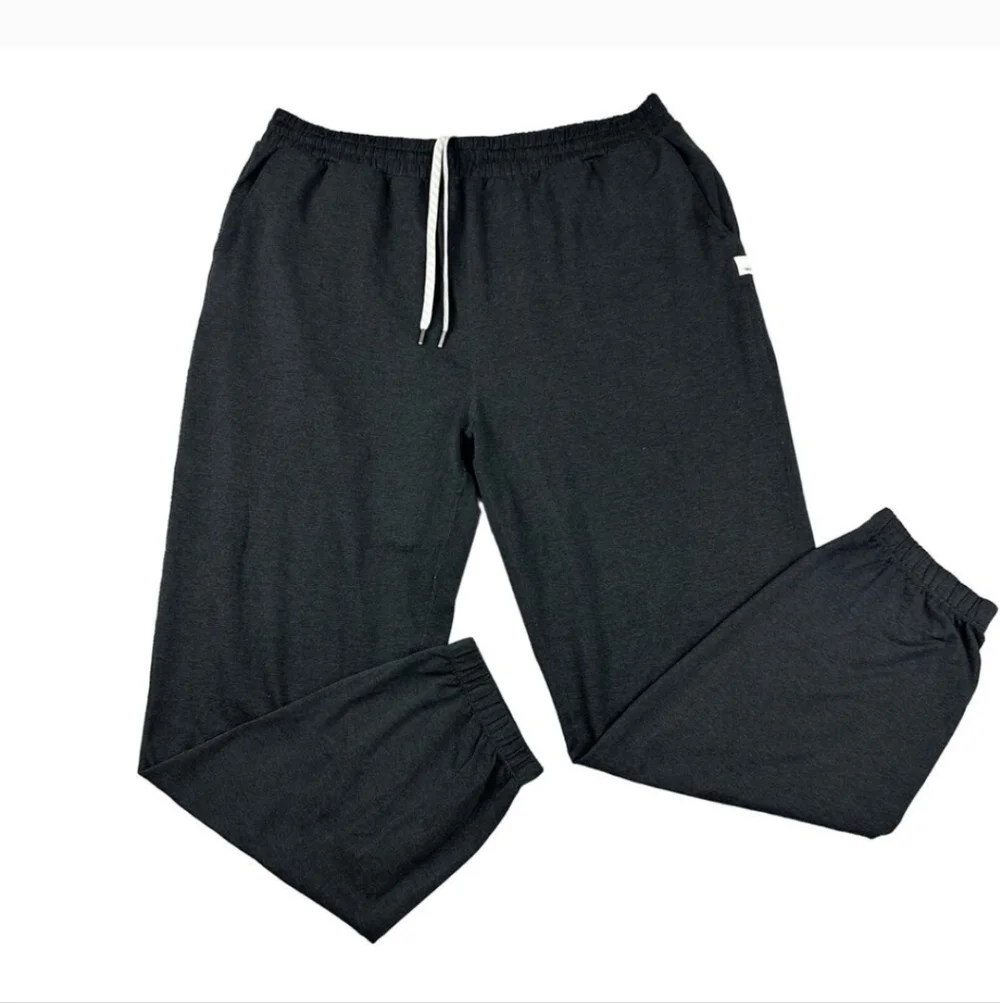 Vuori Women’s Boyfriend Cargo Sweatpant Black Heather Size Large - Picture 11 of 14